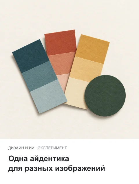 Айдентика в макете