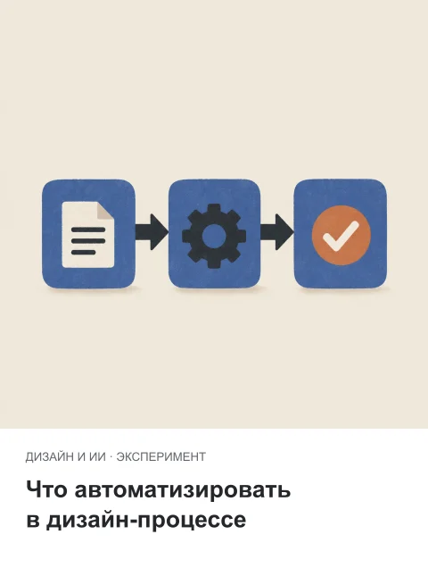 Автоматизация в макете