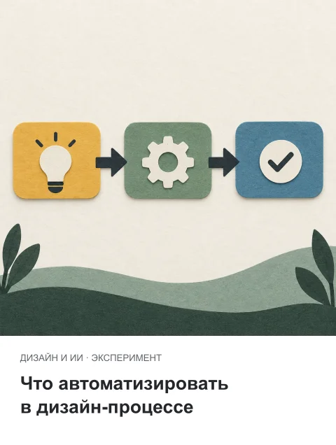 Автоматизация в макете