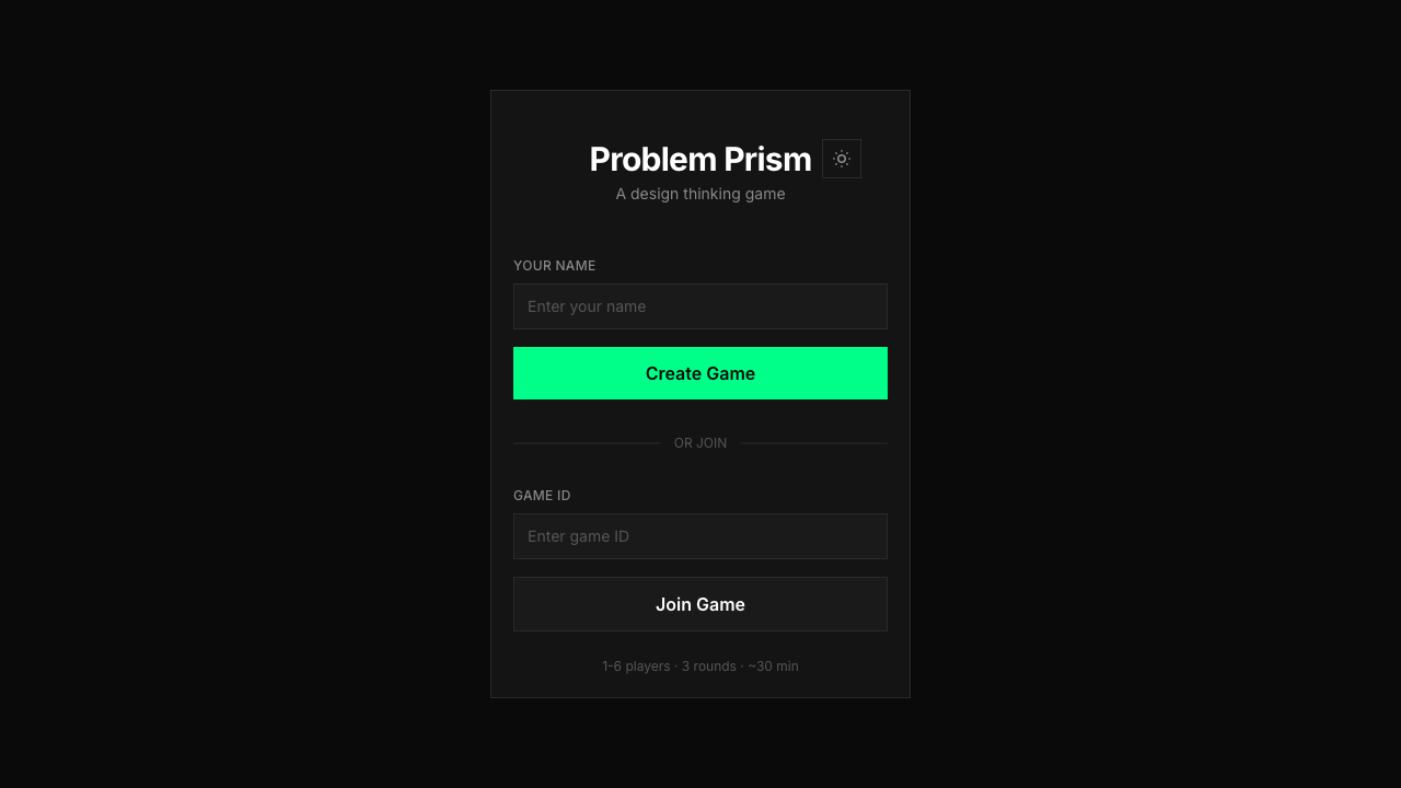 Problem Prism — пример продукта для анализа